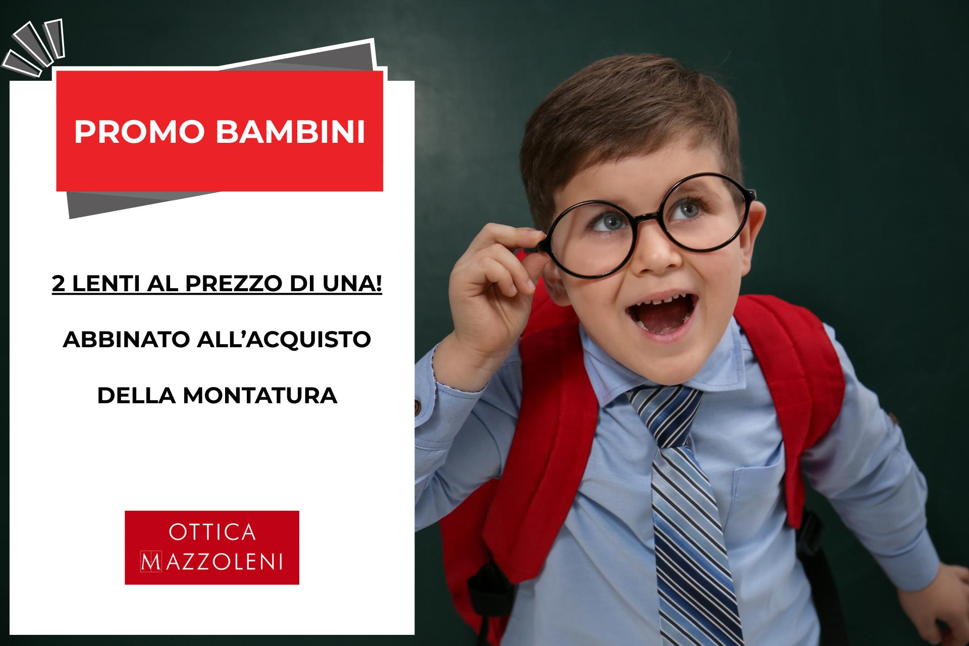 lenti bambini promo ottica mazzoleni